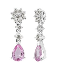 Pendientes Blanca Jewels | Pendiente Flor L Grima (Desmontable)