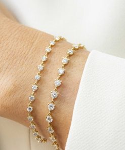 Pulseras Blanca Jewels | Riviere 3 Grapas Maxi