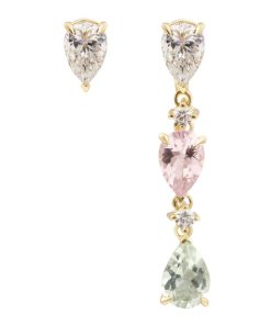 Pendientes Blanca Jewels | Pendientes Rabat Diamante Extraibles