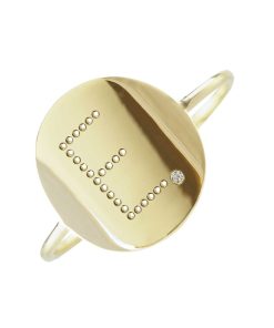 Anillos Blanca Jewels | Sello Medalla Circular