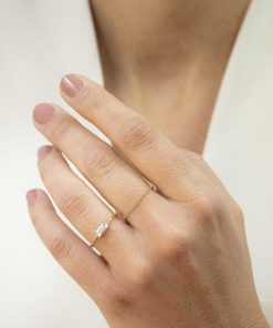 Anillos Blanca Jewels | Anillo Baguette Maxi