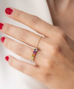 Anillos Blanca Jewels | Anillo Cinquillo Colores