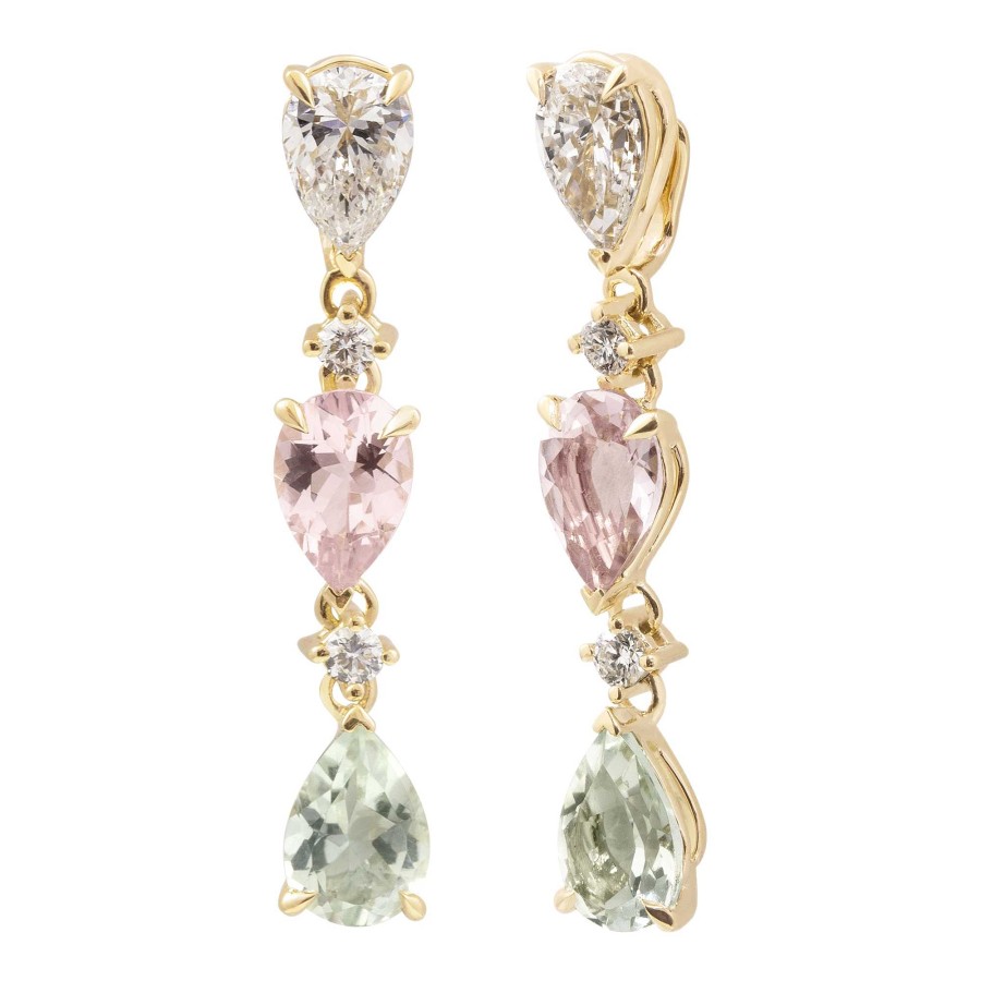 Pendientes Blanca Jewels | Pendientes Rabat Diamante Extraibles