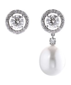 Pendientes Blanca Jewels | Pendientes Rosetones Boda (Desmontables)