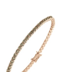 Pulseras Blanca Jewels | Riviere Oro Rosa Diamante Brown