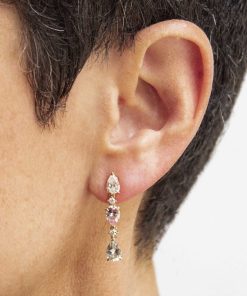 Pendientes Blanca Jewels | Pendientes Rabat Diamante Extraibles